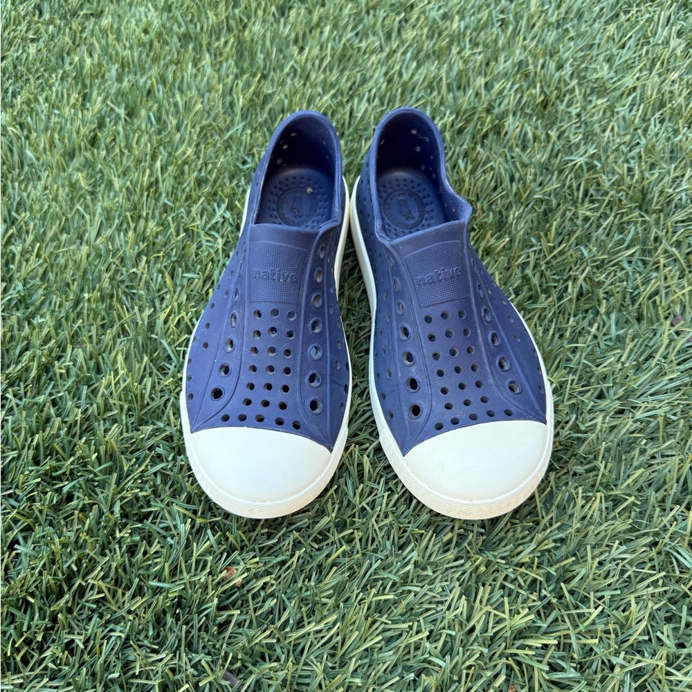 Native Regatta Blue Water Shoes Slip-On